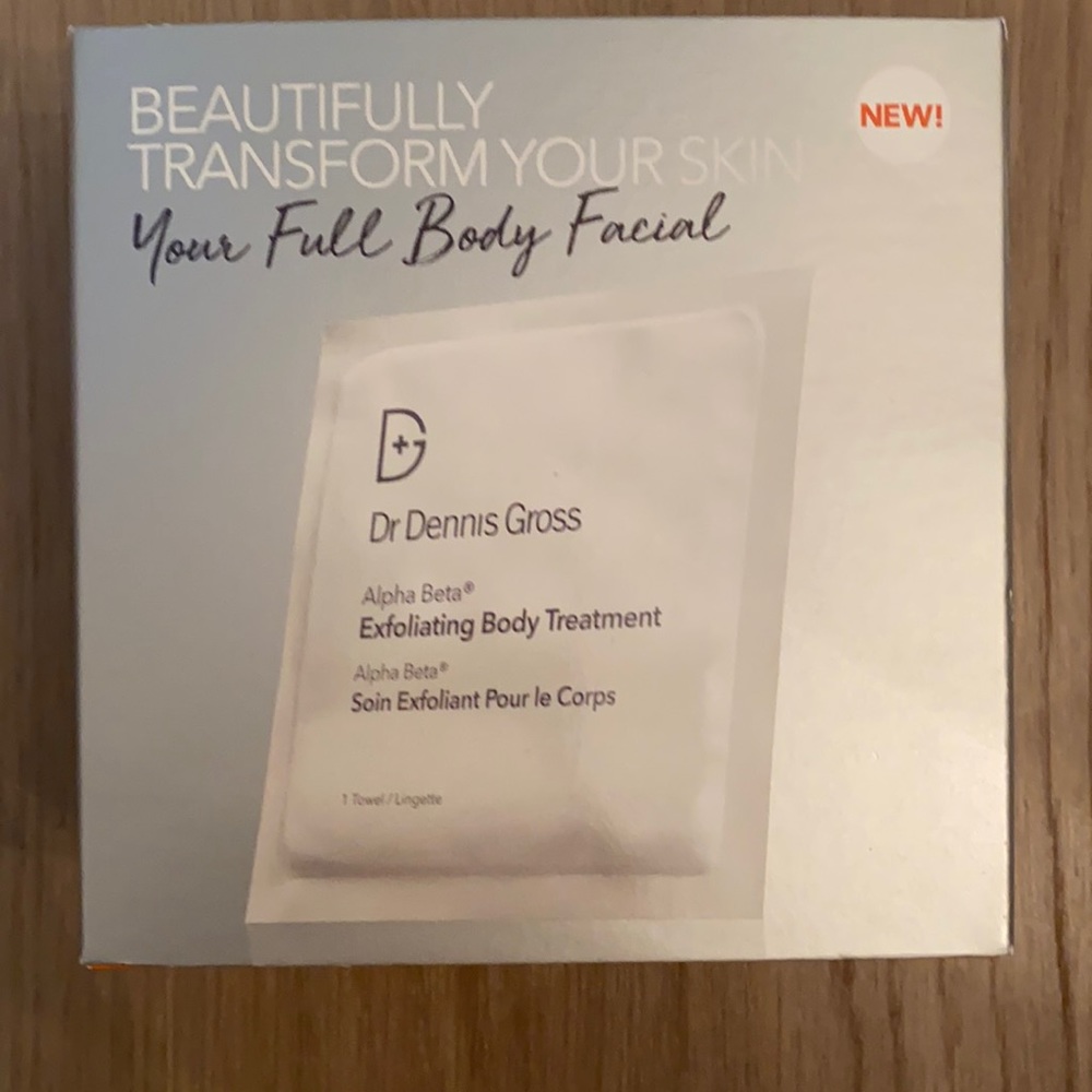Dr Dennis gross  exfoliating body treatment
